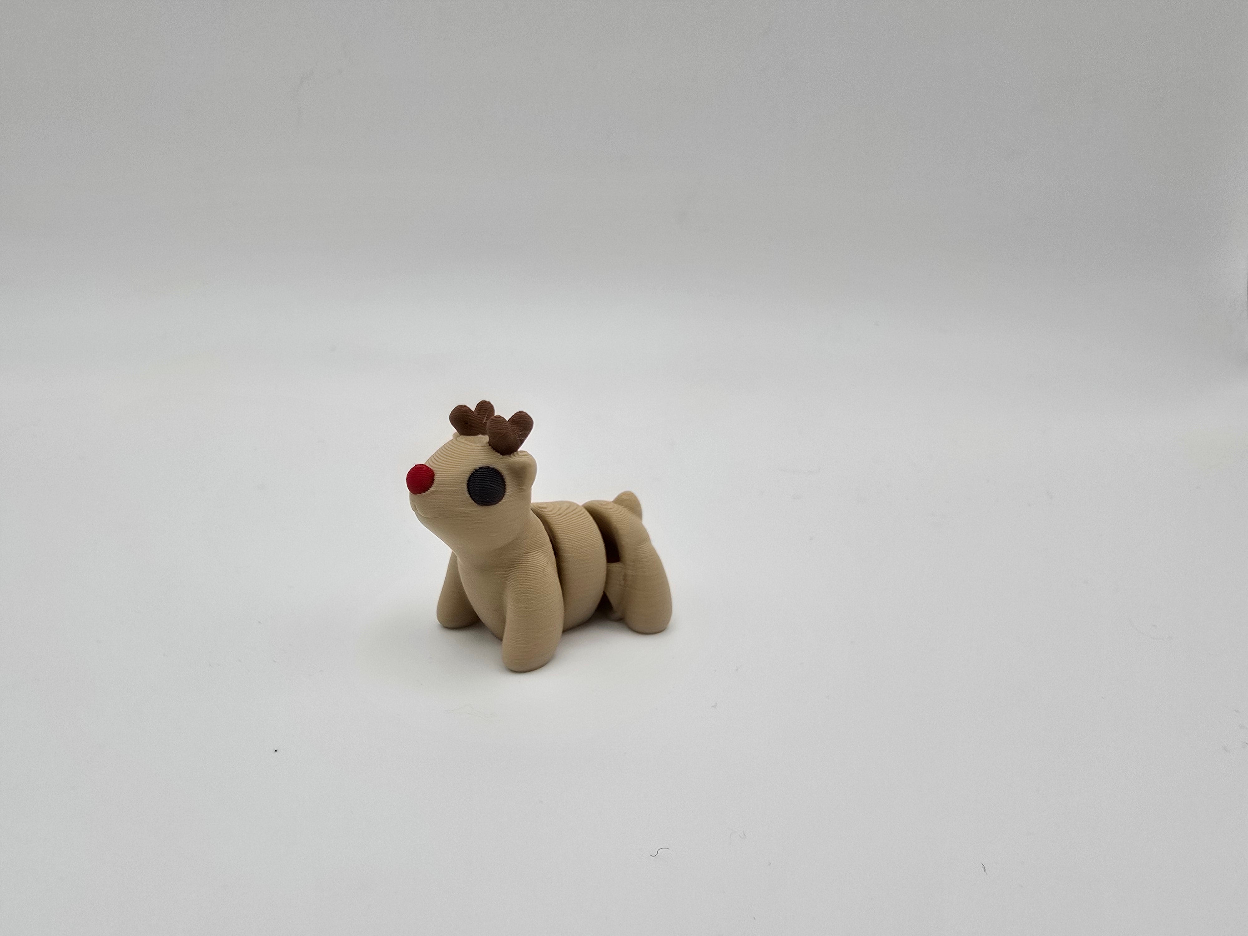 Small Rudolf Head Mini Rudolph – Massengill Makes