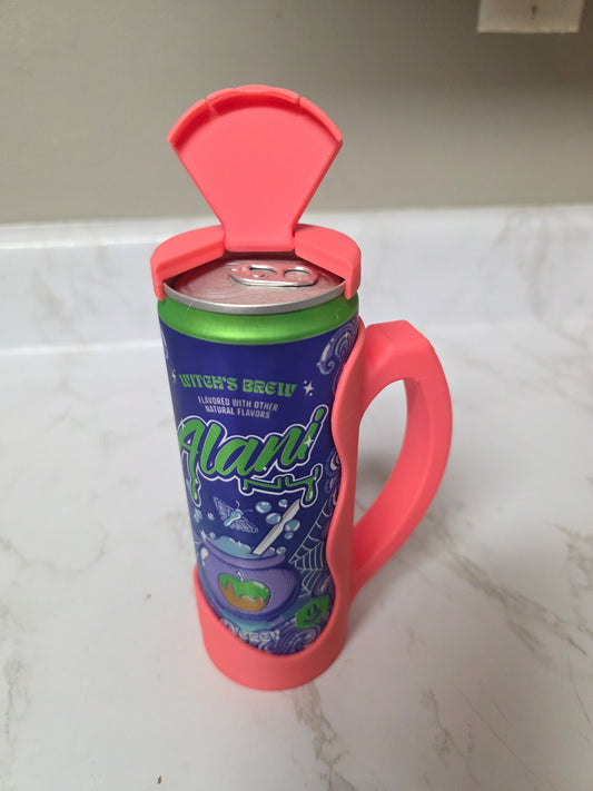 Slim Can Cup Holder with Lid